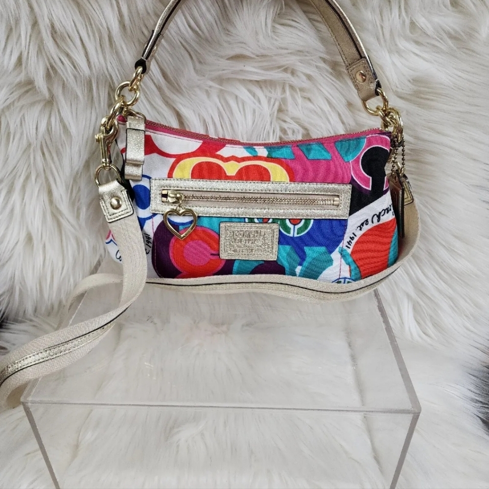Coach purse Multicolored